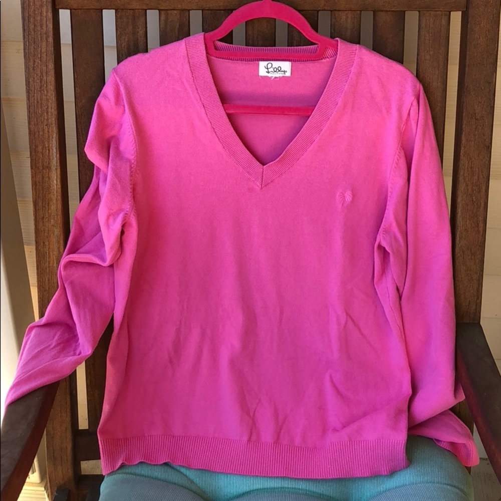 EUC Lilly Pulitzer lightweight sweater